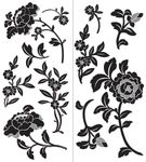 Brewster Wall Pops WPK99818 Peel & Stick Brocade Wall Art Kit, 2-Sheets