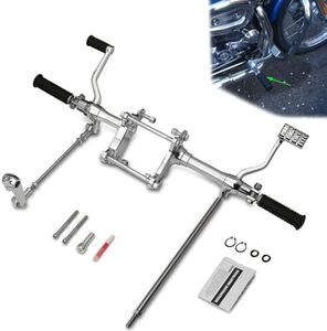 Sportster 883 1200 Forward Control pegs Chrome For Harley Sportster Foot controls kits XL 883 1200 XLH1200 XLH883 1991-1997 1998 1999 2000 2001 2002 2003 (Chromed)