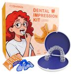 Custom Night Guard for Teeth with Dental Impression Kit, Comfortable & Durable Sleeping Mouth Guard, Gum Shield for Teeth, Jaw Protection for Adults and Teens (Upper Guard)