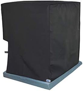 Air Conditioning System Unit York Model AC042X1322A. Waterproof Black Nylon Cover by Comp Bind Technology Dimensions 37''W x 27''D x 39.''H