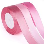 ASTARON Pink Satin Ribbon for Weddi