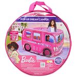 Barbie Camper Pop Up Play Tent – Pink Dream House for Kids | Carrying Bag Included | Amazon Exclusive – Sunny Days Entertainment
