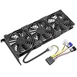 GDSTIME Graphic Card Fans, Graphics Card Cooler, Video Card Cooler, PCI Slot 3X 90mm 92mm Fans, VGA Cooler