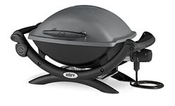 Weber Q 1400 - barbecues & grills (Kettle, Black, Grey, Rectangular, Aluminium)