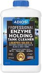 ADIOS! RV Black Tank Cleaner - Unclogs Plugs, Stops Odors, Cleans and Maintains Holding Tanks for Campers, Trailers and Boats (32 oz)