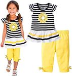 LUKYCILD Baby Girls Summer Clothes 