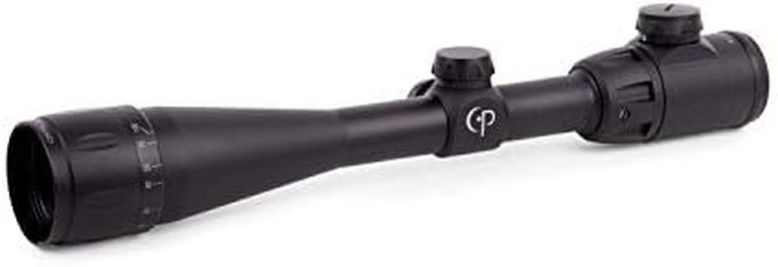 CenterPoint LR416AORG2 4-16x40mm Rifle Scope with Illuminated Parallax Adjustable T.A.G. Reticle and Picatinny Rings