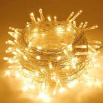 X14 Store 12 Meter LED Pixel String Light 40 ft for Diwali, Christmas Home Decoration. Heavy Duty Copper Led Pixel String Light Rice String(Warm White)-Pack of 1