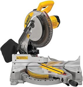 DEWALT Miter Saw, Single Bevel, Compound, 10-Inch, 15-Amp (DWS713)