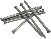 3/8" x 8" Lag Bolt Screws | Hex Head | Hot Dip Galvanized | 10pcs Box