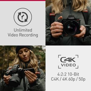 Panasonic LUMIX S5II Mirrorless Camera Kit with 50mm F1.8 Lens