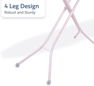 Flamingo Pink Large Ironing Board – Sturdy Laundry Accessory