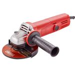 TEENO Angle Grinder 910W,Corded Cutting Grinding Polishing Speed 12000 RPM (Ø Grinding/Cutting Disc: 125 mm 4 pcs), Protective Guard and Multi-Position Side Handle (6106-UK)