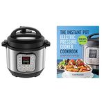 Instant Pot Duo Mini 3qt 7-in-1 Multi-Use Programmable Pressure Cooker, Rice Cooker 12 Cups Rice (Cooked) and Fast & Healthy Meals Cookbook