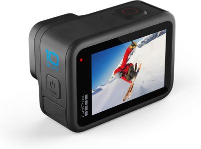 GoPro HERO10 Black Waterproof Action Camera – 5.3K60 Video, 23MP, Dual Screens