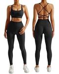 RXRXCOCO Ribbed Workout Sets for Wo