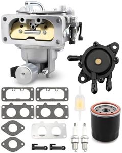 JUWEVAZU Z445 Carb Carburetor Kit Fit for John Deere Zero Turn Mower, Fit For Kawasaki FH721V 25Hp Engine