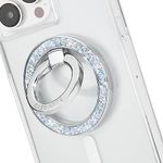 Case-Mate Magnetic Phone Ring Holder & iPhone MagSafe Stand | Removable MagSafe Ring Phone Holder for Hand | Thin Collapsible MagSafe Phone Grip Ring for iPhone Pro Max 15/14/13/12 - Twinkle Disco