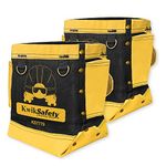 KwikSafety - Charlotte, NC - RedIRON Bolt Bag [2 PACK] Heavy-Duty Canvas + Reinforced Stitching Multi-Use Ironworker Utility Bag | Tool, Bull-Pin & Bolt Pouch w/Belt Loop Tunnel Connection