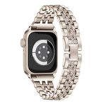 Missair Compatible with Apple Watch Band 38mm 40mm 41mm Series 8 7 6 5 4 3 2 1 SE,Women Jewelry Bling Replacement Bracelet Diamond Rhinestone Wristband Metal Strap for iWatch