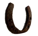 Rarely Charged Black Horse Iron Shoe Collected Original Energized and Kale Ghode Ki Naal Ring as Astrological/Vastu Remedy for Evil Protection, Health, Wealth, Prosperity and Good Luck