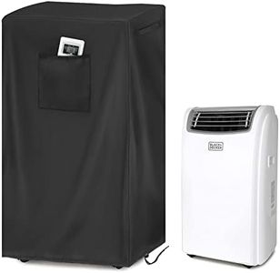 Portable Air Conditioner Cover for BLACK and DECKER, Waterproof AC Covers Indoor 420D Dust Cover Storage Bag - 19x16x30inch