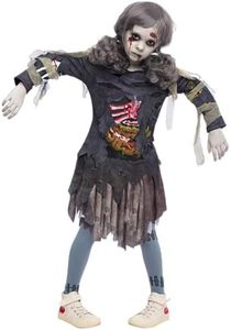 Spooktacular Creations Spaventoso Halloween Zombie Girl Living Dead Monster Child Costume per ragazze