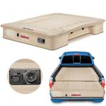 Pittman Outdoors PPI-504 AirBedz Tan Truck Bed Air Mattress | Full Size-Short Bed, 5.5-5.8 Feet in Length with Built-in Rechargeable Battery Air Pump | Tailgate Extension Included