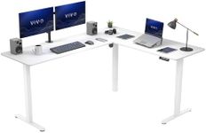 VIVO Corner Standing Desk, 75 x 63 