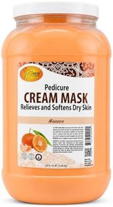 SPA REDI - Body and Foot Cream Mask, Mandarin, 128 Oz - Pedicure Massage for Tired Feet and Body, Hydrating, Fresh Skin - Infused with Hyaluronic Acid, Amino Acids, Panthenol, Comfrey Extract