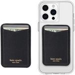 Kate Spade New York Magnetic Wallet/Card Holder - Compatible with MagSafe Phones and Cases - Black