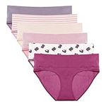 Intimate Portal Maternity Knickers Pregnancy Postpartum Underwear Foldable Cotton Briefs 6-Pk Floreus L