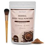 Outsup Full Body Wax Powder for Hair Removal for Women & Men | Painless & Quick Solution for Hair Removal Chocolate Flavor with No harmful chemicals, Irritation, Skin Rashes & No Side Effects - 100gm