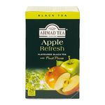 Ahmad Tea Apple Refresh Black Tea, 20 Count