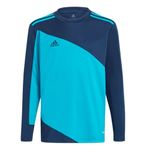 adidas Boys Squadra 21 Goalkeeper Jersey, team navy blue/bold aqua, Medium