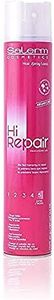 SALERM - Laca de Pelo Profesional - Hi Repair Fuerza 5 - 650 ml - Fijación Extra Fuerte - Larga Duración - con Hidrolizado de Seda que Repara el Cabello - Protege el Pelo del Sol - Anti Humedad