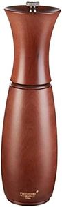 Fletchers' Mill Border Grill Pepper Mill, Walnut Stain - 8 Inch, Adjustable Coarseness Fine to Coarse, MADE IN U.S.A.