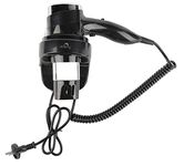 Dolphy Professional Wall Mounted Hair Dryer - 1600W (Black)