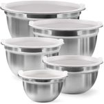 FineDine Mixing Bowls with Lids - S
