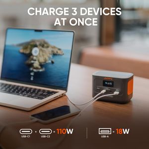 Jackery Explorer 100 Plus Portable Power Station – 99Wh Backup Battery