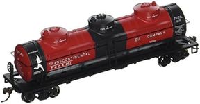 Bachmann Trains - 40' Three Dome Tank Car - TRANSCONTINENTAL OIL CO. - HO Scale, Grey