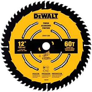 DEWALT 12 in. 60T Finish Saw Blade (DWA11260)