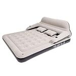 RAPTAVIS King Size Air Mattress Blow Up Bed,Inflatable Bed with Pillows and Backrest