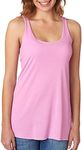 Next Level Apparel Women's Premium Tri-Blend Racerback Tank - VINTAGE LILAC 6733 L