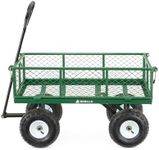 Gorilla Carts Steel Garden Cart wit