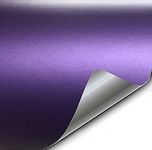 VViViD+ Matte Metallic Purple (Ghost) Vinyl Wrap Roll - 1ft x 5ft