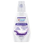 Crest 3D White Whitening Mouthwash, Alcohol Free and Hydrogen Peroxide Free, Clean Mint, 1L