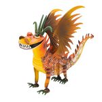 Christmas Concepts® 42cm (16.5'') Standing Metal Fantasy Dragon Sculpture Ornament - Indoor/Outdoor Garden Decoration