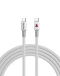 Angry miao USB C Charger Cable, Silicone USB C to USB C Cable, 60W(3A) 4ft Quick Charger Cord, for iPhone 15/15 Pro/15 Plus/15 Pro Max, iPad Mini 6/ Pro 2021, iPad Air 4