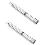 2 PCS Apple Corer, Newness Premium Fruit Corer Set Remover Stainless Steel Pear Core Remover Tool for Kitchen Home